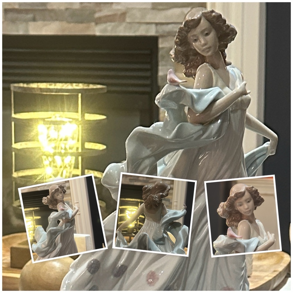 Authentic Lladro Summer Serenade Figurine #06176, Unboxed in Pristine Condition